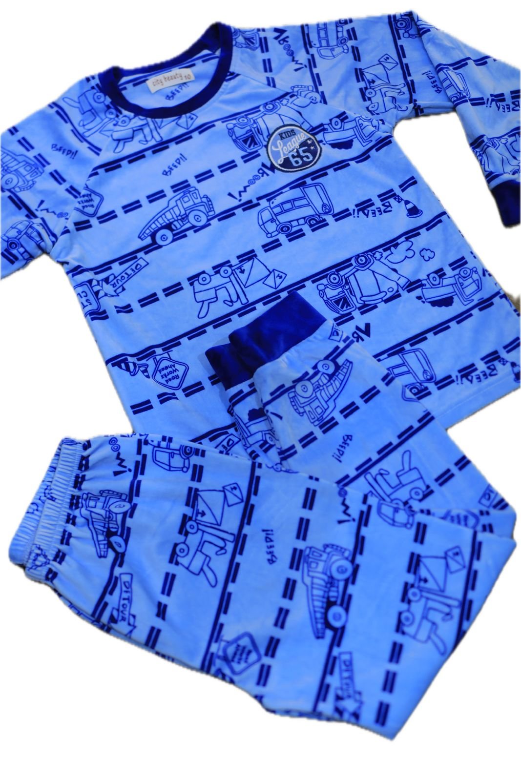 بجامة ولادي قطيفة - الصورة 3