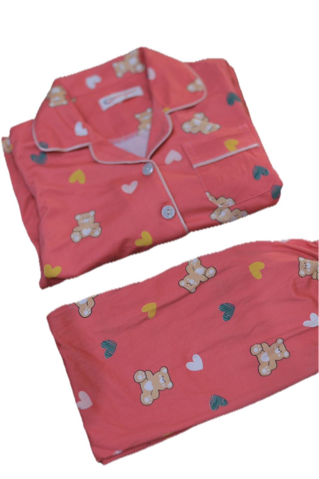 بجامة قطيفة بأزرار - الصورة 2